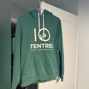 10 Tree Green Hoodie Sweater